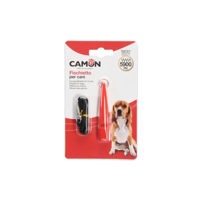 Camon Cane Fischietto In Plastica Per Addestramento 8 Cm