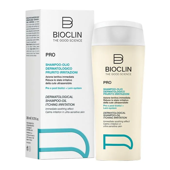 Bioclin pro shampoo olio prurito 200 ml Bioclin pro shampoo olio prurito 200 ml