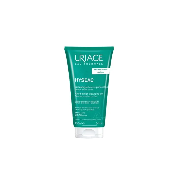 Hyseac Gel Detergente Uriage 150 ml