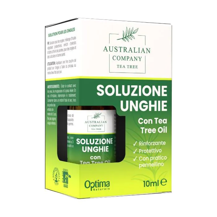 Australian tea tree soluzione unghie 10 ml Australian tea tree soluzione unghie 10 ml