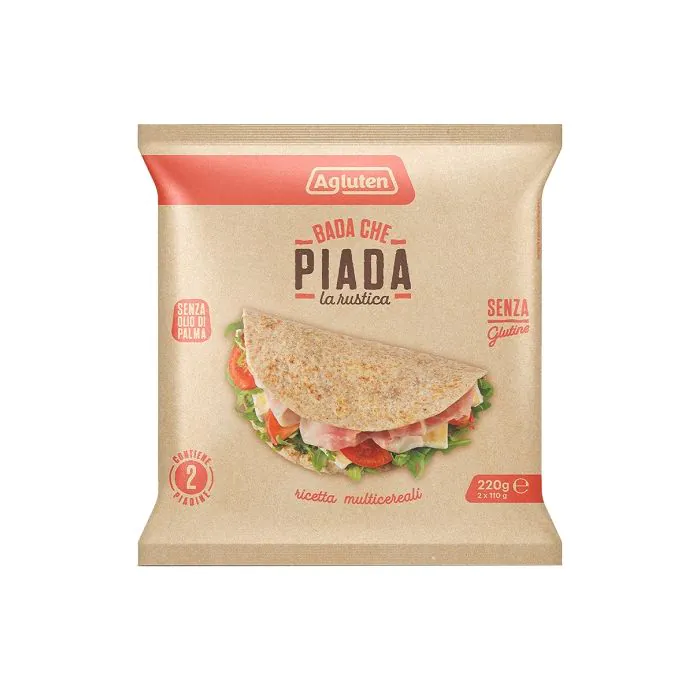Agluten bada che piada la rustica 220 g Agluten bada che piada la rustica 220 g