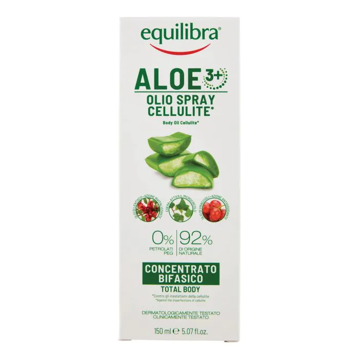 Equilibra aloe olio corpo cellulite 150 ml | Online su Farmacia Soccavo