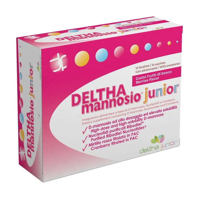 Deltha mannosio junior 14 bustine