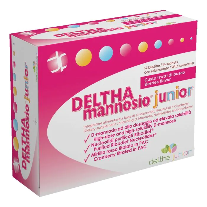 Deltha mannosio junior 14 bustine