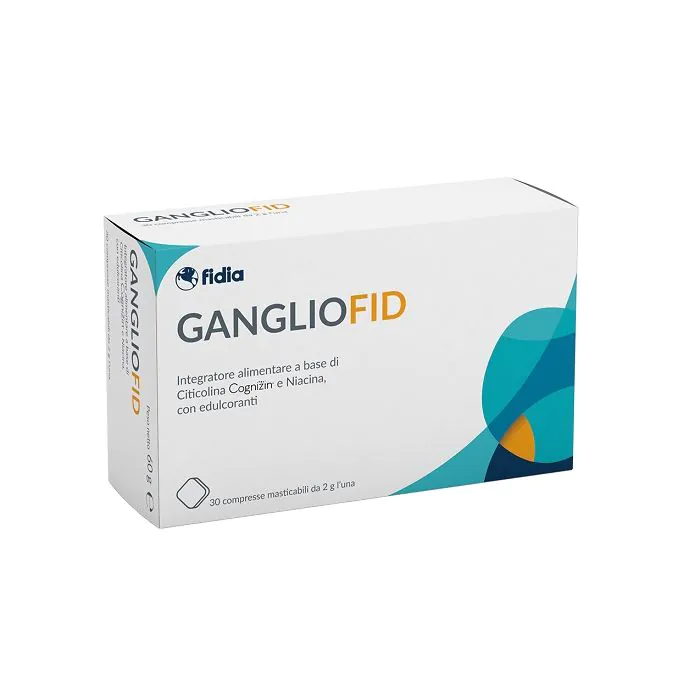 Gangliofid 30 compresse masticabili Gangliofid 30 compresse masticabili