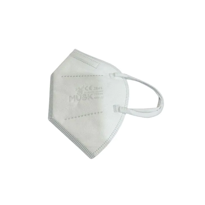 Musk mascherina ffp3 white 10 pezzi Musk mascherina ffp3 white 10 pezzi