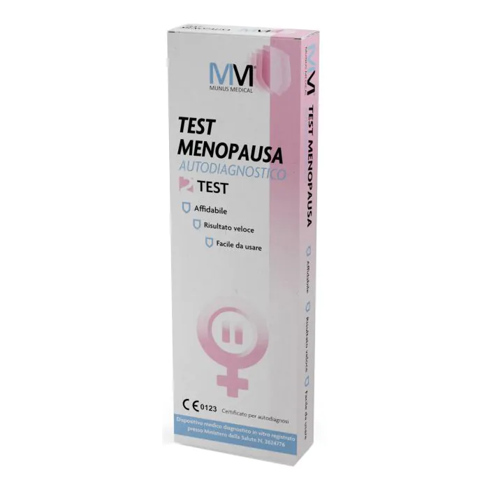 Test rapido autodiagnostico test menopausa munus medical rilevazione qualitativa ormone fsh in campioni di urina Test rapido autodiagnostico test menopausa munus medical rilevazione qualitativa ormone fsh in campioni di urina