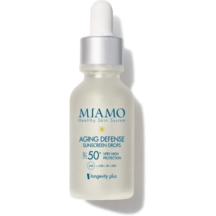 Miamo Siero Aging Defense Sunscreen Drops SPF50+ 30 ml Miamo Siero Aging Defense Sunscreen Drops SPF50+ 30 ml