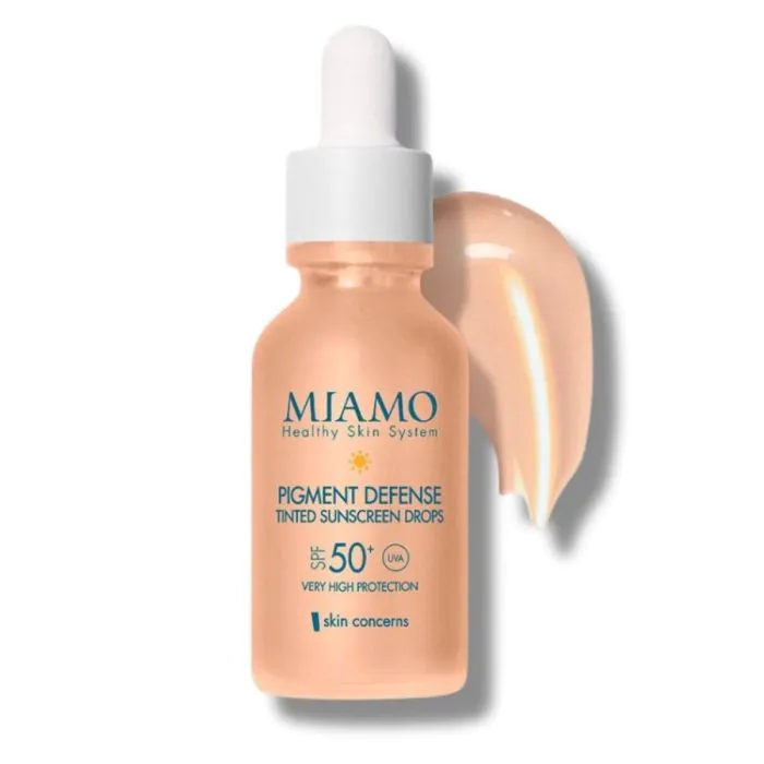 Miamo Siero Pigment Defense Tinted Sunscreen Drops SPF50+ 30 ml