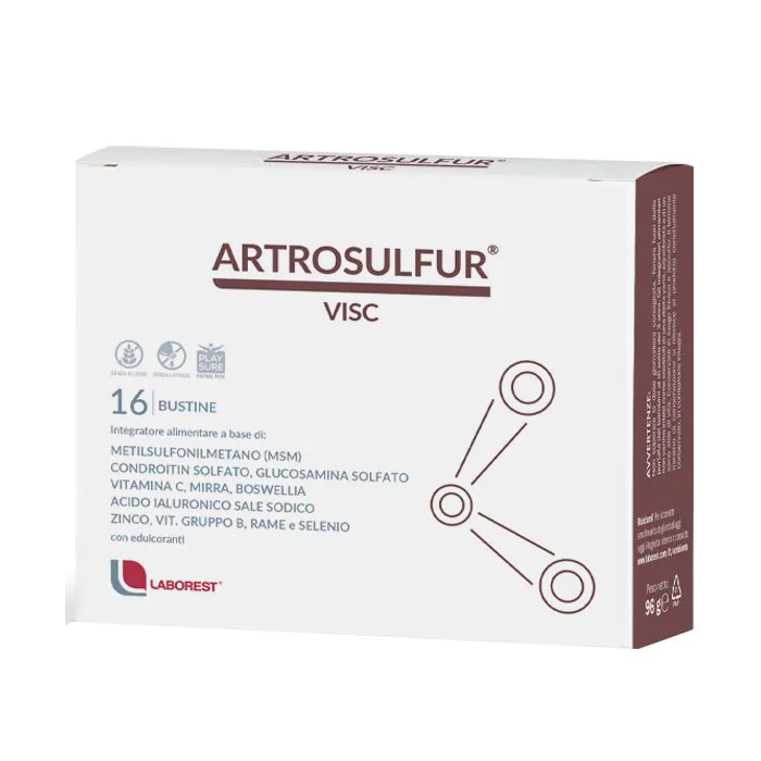 Artrosulfur Visc Integratore per le Articolazioni 16 Bustine Artrosulfur Visc Integratore per le Articolazioni 16 Bustine