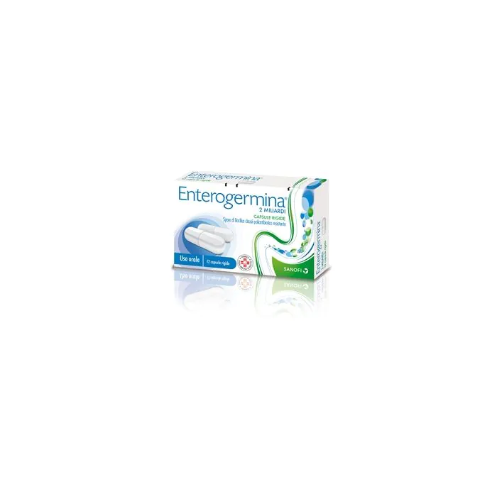 Enterogermina 2 miliardi 12 capsule Enterogermina 2 miliardi 12 capsule