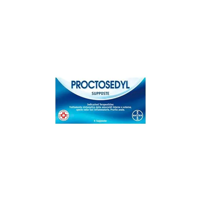 Proctosedyl 6 supposte Proctosedyl 6 supposte