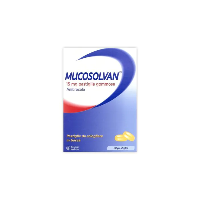 Mucosolvan 20pastl 15mg