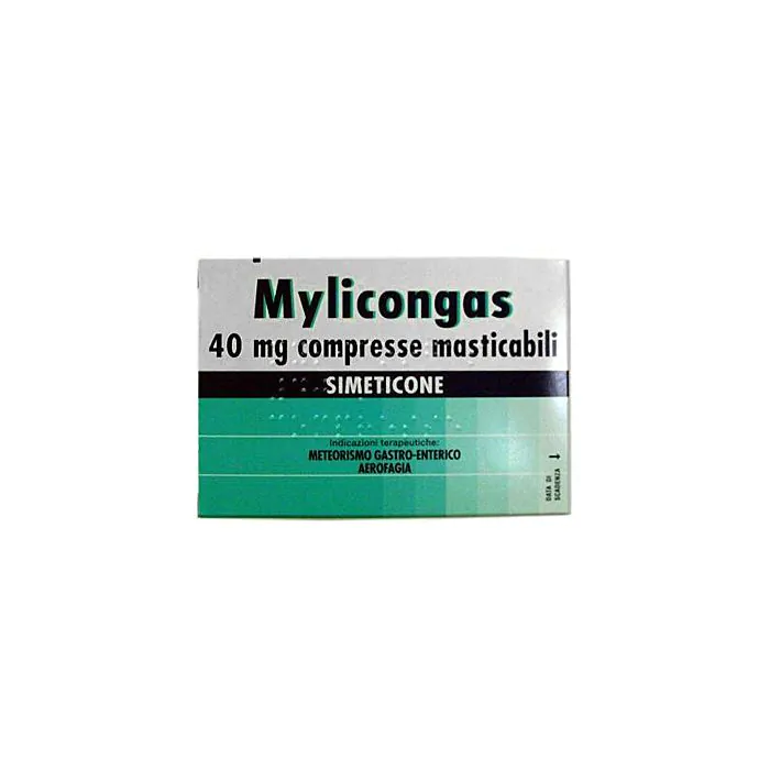 Mylicongas 50 compresse masticabili da 40 mg