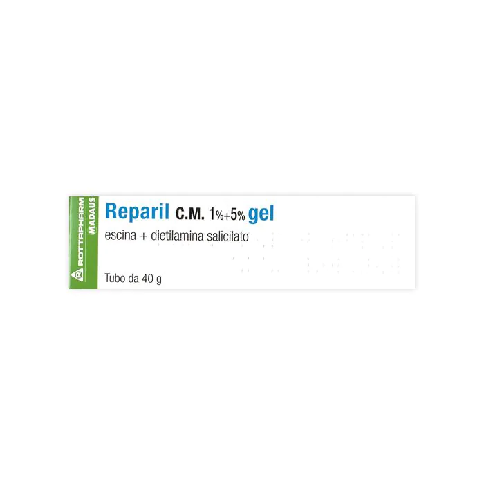 Reparil gel c.m. 40 g 1%+5% Reparil gel c.m. 40 g 1%+5%