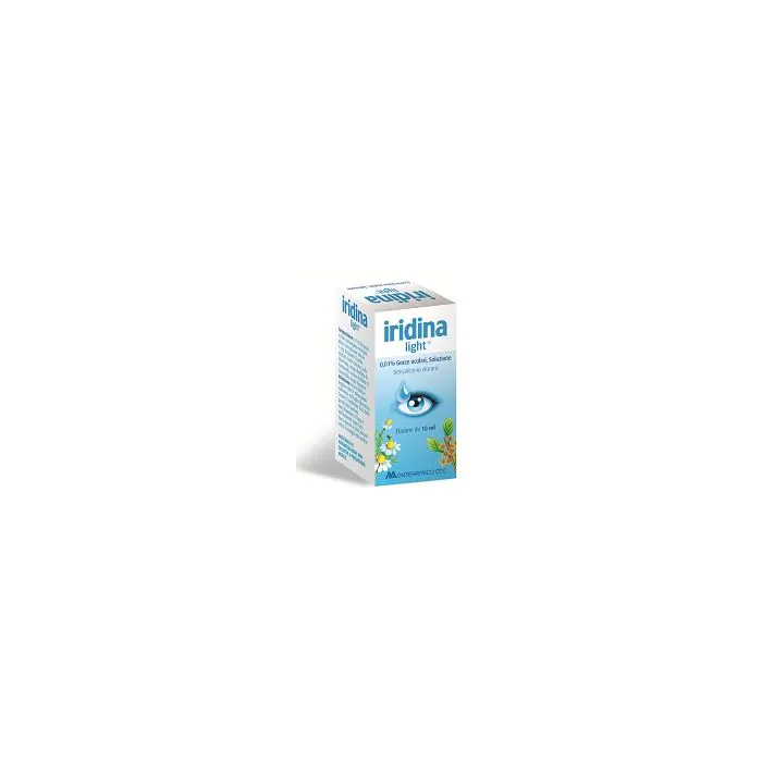 Iridina Light Collirio 0,1ml/ml Benzalconio Cloruro Disinfezione Mucosa Oculare 10 ml