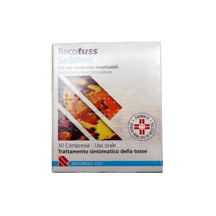 Recotuss Sedativo 30 Compresse Mast. Recotuss Sedativo 30 Compresse Mast.
