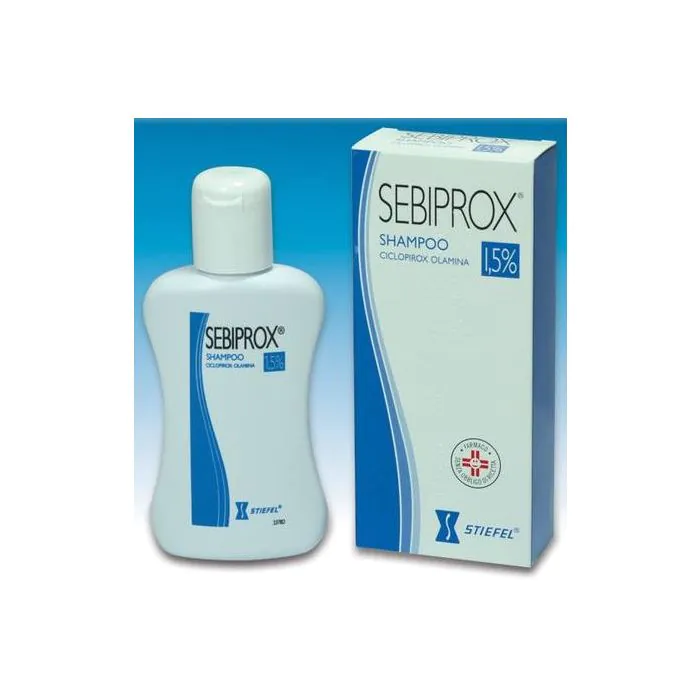 Sebiprox 1,5% ciclopirox olamina shampoo dermatite seborroica 100ml Sebiprox 1,5% ciclopirox olamina shampoo dermatite seborroica 100ml