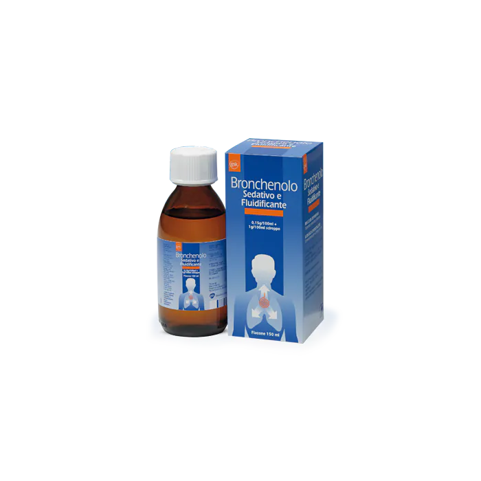 Bronchenolo sedativo fluidificante sciroppo da 150 ml Bronchenolo sedativo fluidificante sciroppo da 150 ml