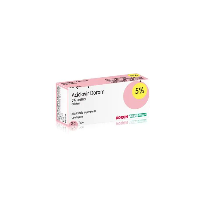 Aciclovir crema 3g 5% dorom Aciclovir crema 3g 5% dorom