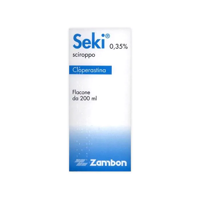 Seki 3,54mg/ml sciroppo flacone 200ml Seki 3,54mg/ml sciroppo flacone 200ml