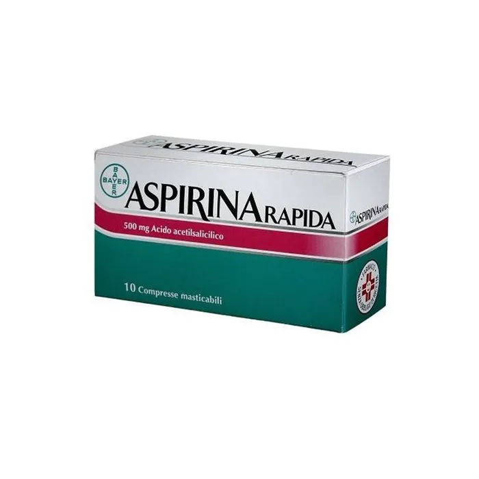 Aspirina rapida 10 compresse masticabili 500mg