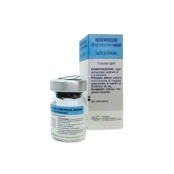 Normogin 6compresse Vag 40mg