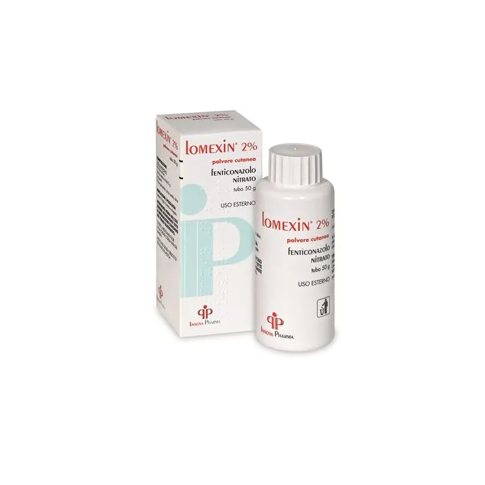 Lomexin 2% polvere cutanea antimicotico 50g Lomexin 2% polvere cutanea antimicotico 50g