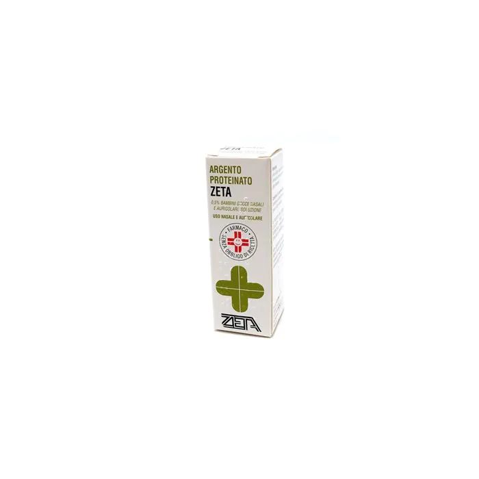 Argento proteinato zeta 0,5% gocce bambini 10 ml Argento proteinato zeta 0,5% gocce bambini 10 ml