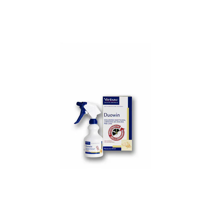 Duowin Soluzione Insetticida Per Cani 250 Ml Duowin Soluzione Insetticida Per Cani 250 Ml