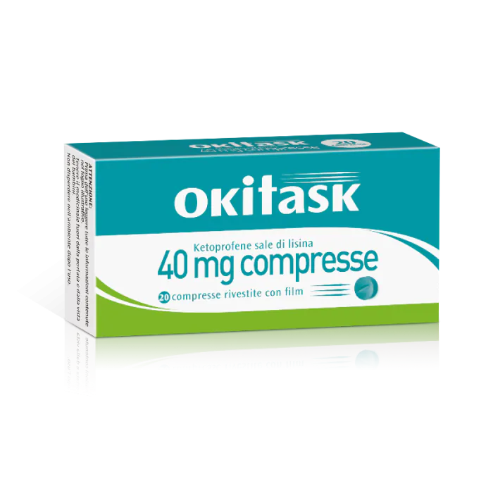 Okitask 20 Compresse Rivestite 40 mg Okitask 20 Compresse Rivestite 40 mg