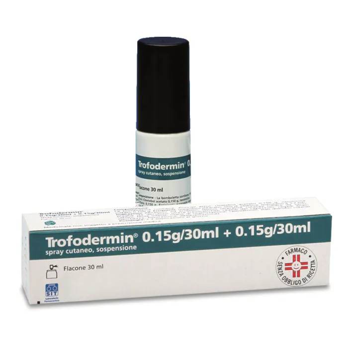 Trofodermin spray cutaneo 30ml 5%+5% Trofodermin spray cutaneo 30ml 5%+5%