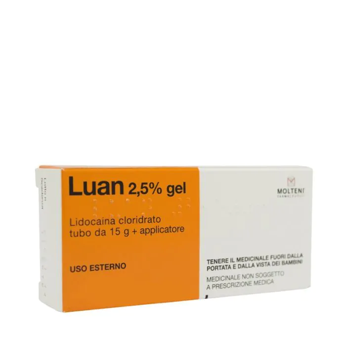 Luan gel 2,5% 15g + applicatore