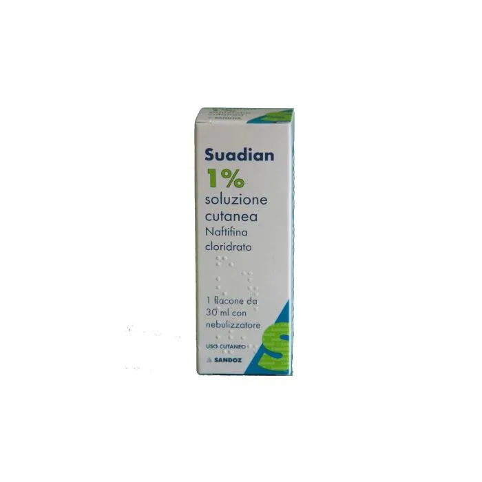 Suadian Soluzione Cutanea Con Nebulizzatore 30ml 1% Suadian Soluzione Cutanea Con Nebulizzatore 30ml 1%