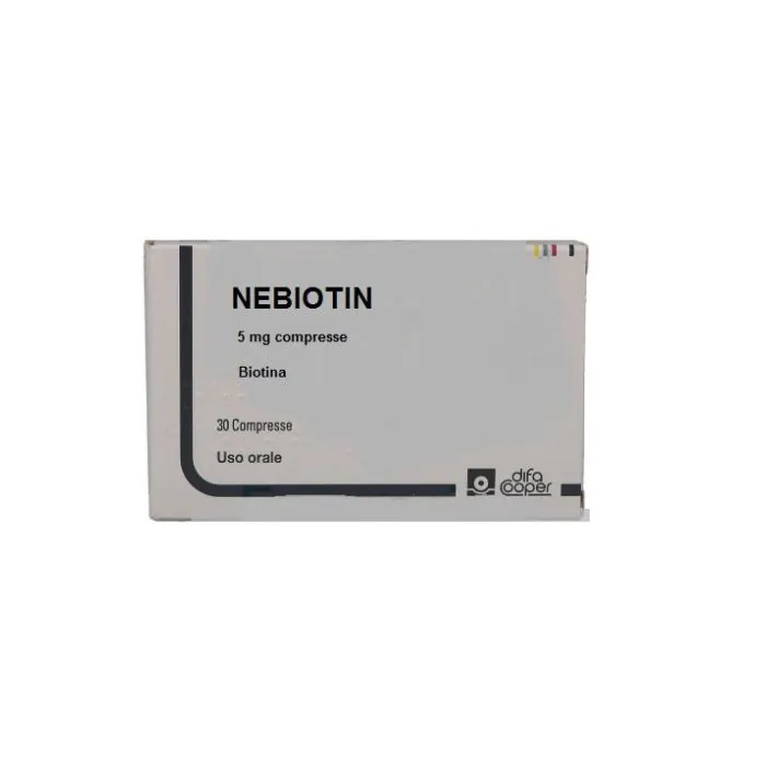Nebiotin 30 compresse 5mg Nebiotin 30 compresse 5mg