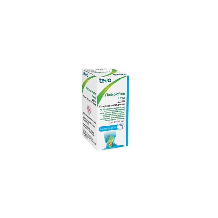Flurbiprofene spy 0,25%15mltev