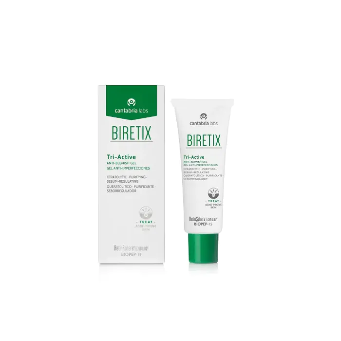 Biretix Tri-Active Idrogel Purificante Seboregolatore 50 ml