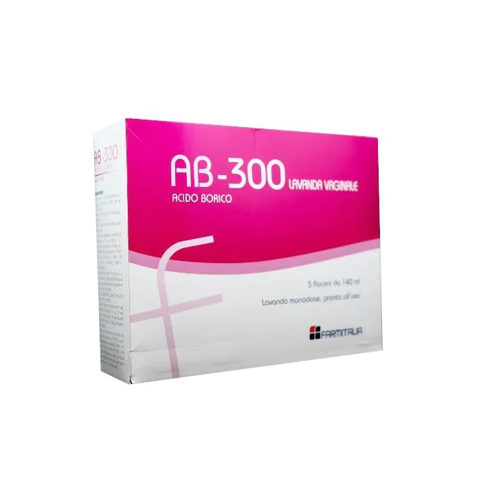 Ab 300 lavanda vaginale 5 flaconi 140ml