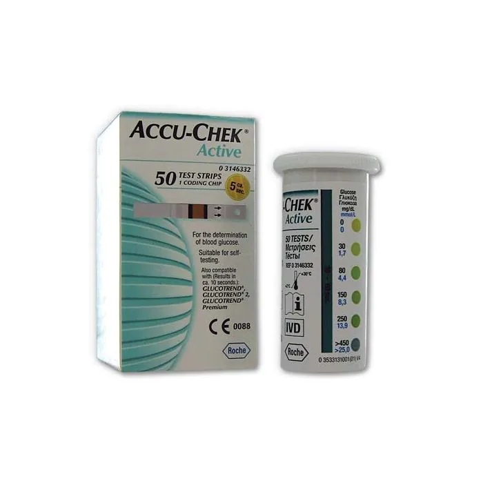 Accu-chek Active Strips 50pezzi Accu-chek Active Strips 50pezzi