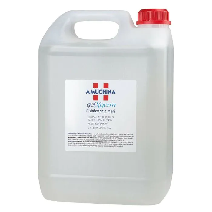 Amuchina gel x-germ disinfettante mani 5 litri Amuchina gel x-germ disinfettante mani 5 litri