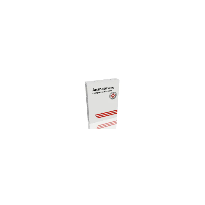 Ananase 20 compresse rivestite 40mg