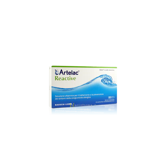 Artelac reactive soluzione oftalmica 20 monodose Artelac reactive soluzione oftalmica 20 monodose