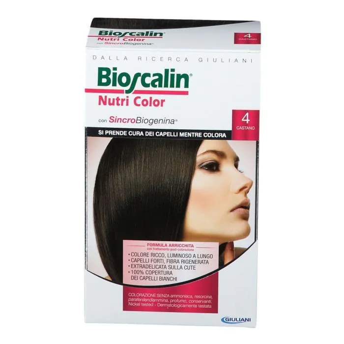 Bioscalin nutri color 4 castano Bioscalin nutri color 4 castano