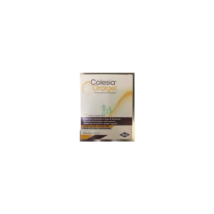 Colesia oralgel integratore per abbassare il colesterolo 20 stick orosolubili