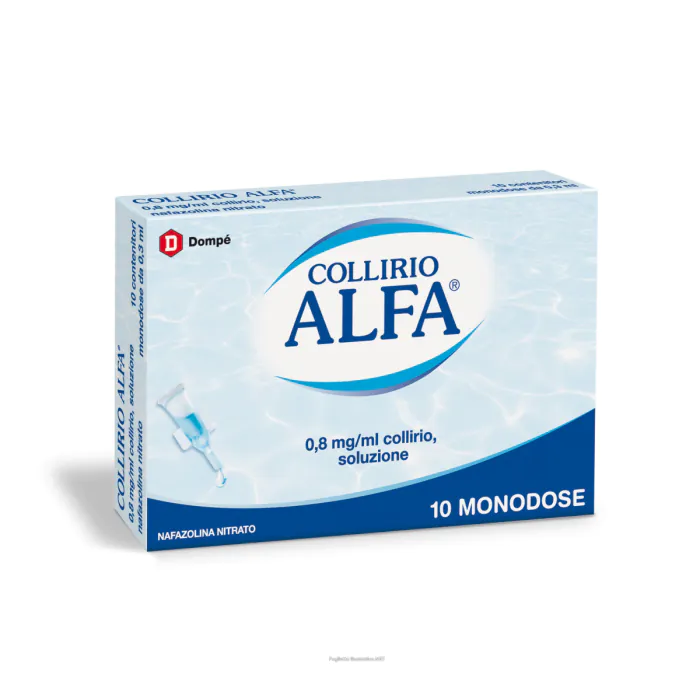 Collirio Alfa 10 Contenitori Monodose 0,3 ml Collirio Alfa 10 Contenitori Monodose 0,3 ml