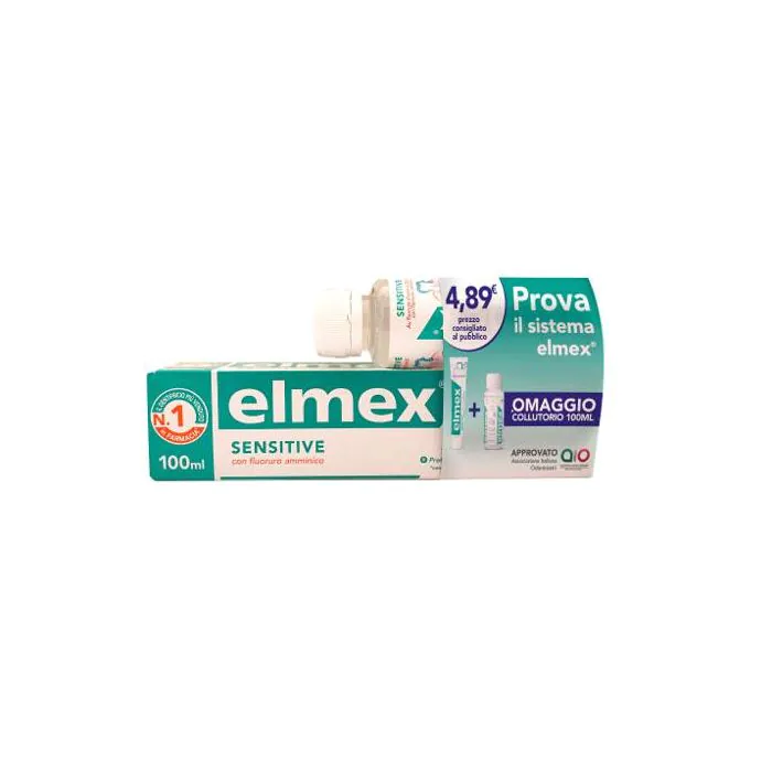Elmex Dentifricio sensitive 2 x 100 ml Elmex Dentifricio sensitive 2 x 100 ml