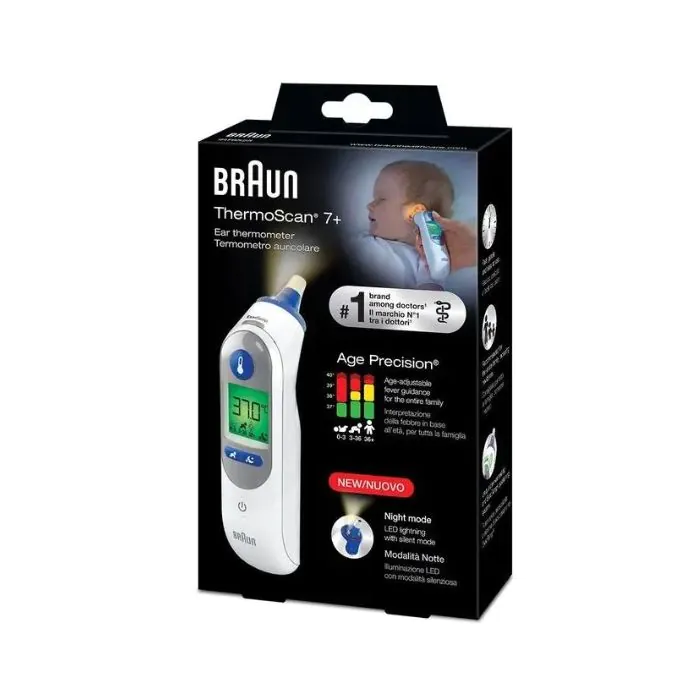 Braun Thermoscan Termometro Auricolare 7+