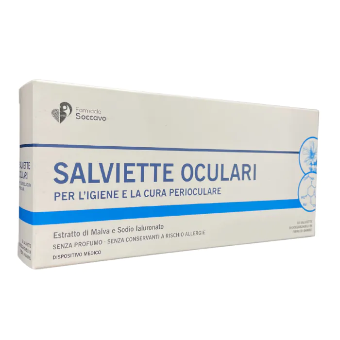 Hyalu salviette oculari 18 bustine Hyalu salviette oculari 18 bustine