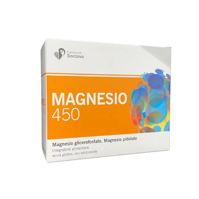 Magnesio 450 20 bustine Magnesio 450 20 bustine