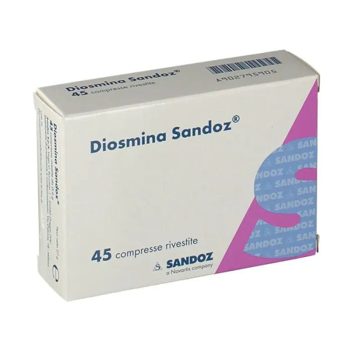 Diosmina Sandoz 45 Compresse Rivestite Diosmina Sandoz 45 Compresse Rivestite